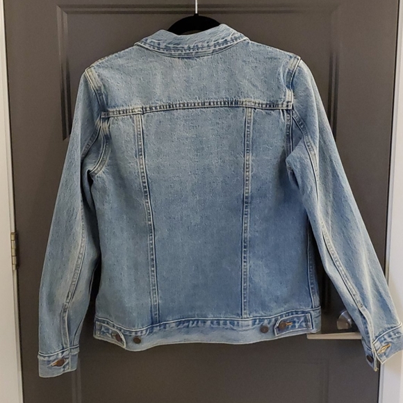 Levi's blue boyfriend trucker jacket SZM - Picture 11 of 16